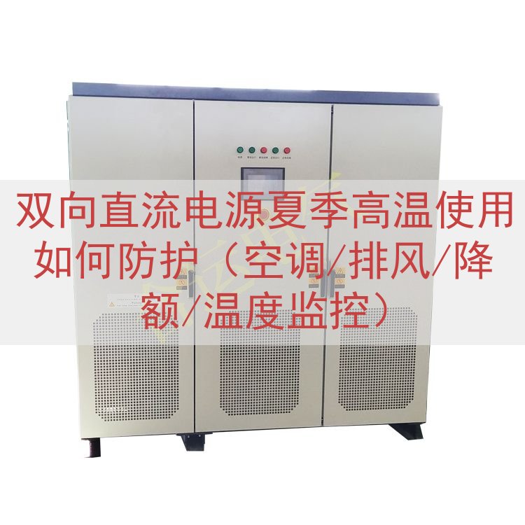 双向直流电源夏季高温使用如何防护（空调/排风/降额/温度监控...