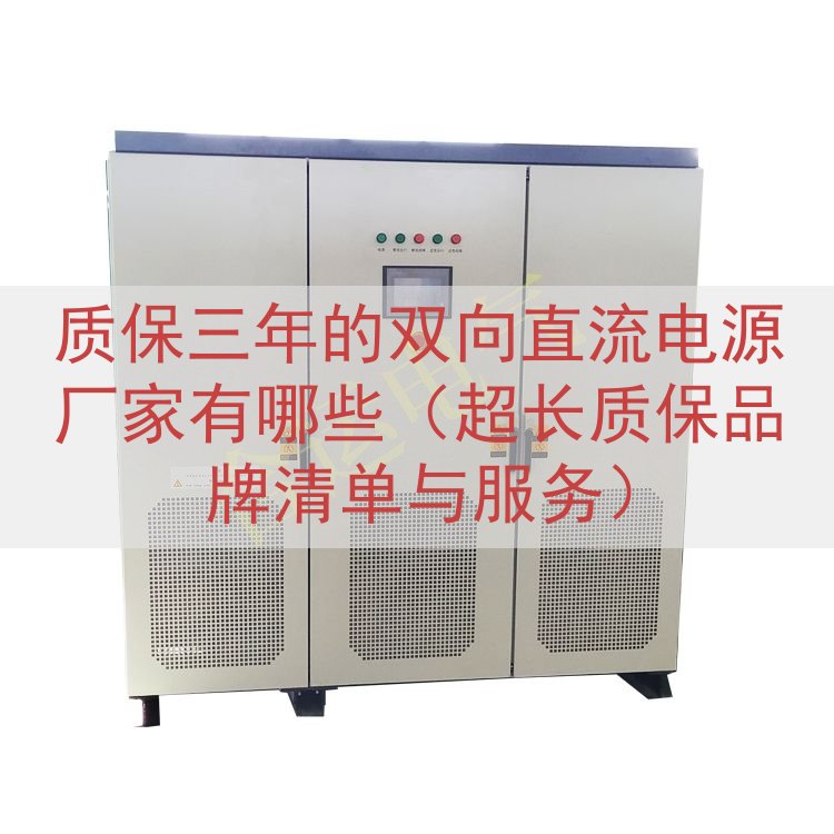 质保三年的双向直流电源厂家有哪些（超长质保品牌清单与服务）